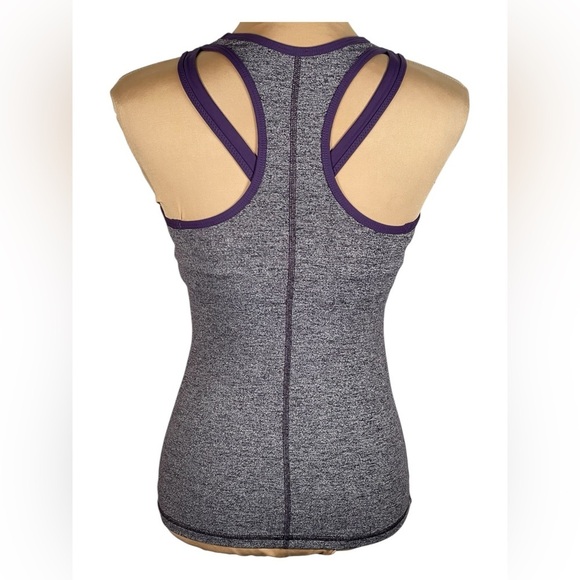 Lululemon Inspiration Tank Heathered Black Grape / Going Grape Size 4 - Picture 4 of 13